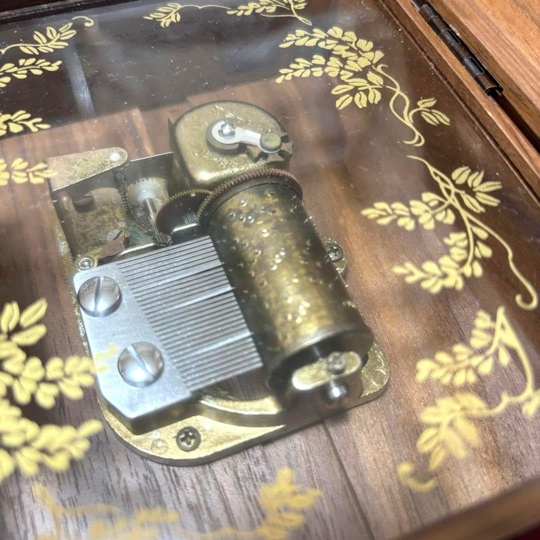 ご霊咒 オルゴール SANKYO GOREIJU 1996 木箱 三協 お経